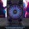 Pyle 12 in Bluetooth Portable PA Speaker - Portable PA & Karaoke Party Audio Speaker with wired microphone PPHP127B - alternate 2